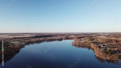 Lake Beloye 2. Beshenkovichi district. Vitebsk region. photo