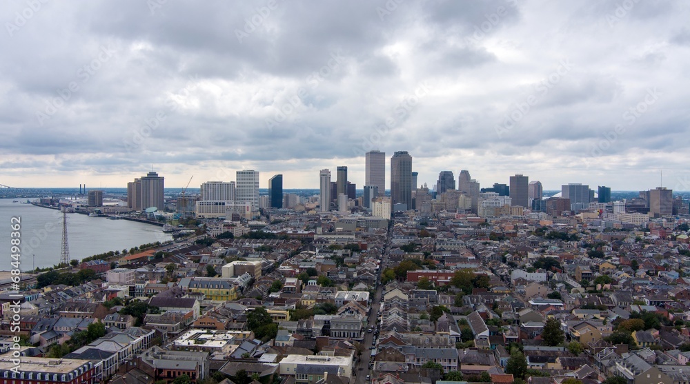 Fototapeta premium Downtown New Orleans, Louisiana in November