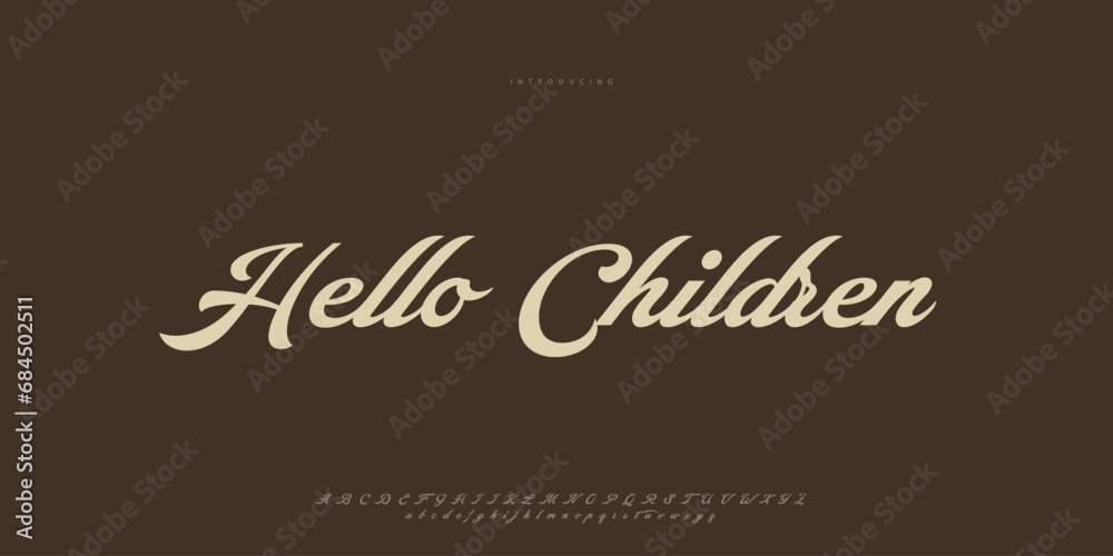 Hand drawn elegant alphabet letters font and number. Classic Lettering Minimal Fashion Designs. Typography modern serif fonts regular decorative vintage concept. vector illustration Hand drawn elegant alphabet letters font and number. Classic Lettering Minimal Fashion Designs. Typography modern serif fonts regular decorative vintage concept. vector illustration