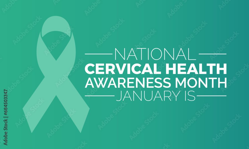 National Cervical Health Awareness Month vector template. Prioritizing Women's Wellness with Cervical Health Screening and Medical Support Visuals. background, banner, card, poster design. National Cervical Health Awareness Month vector template. Prioritizing Women's Wellness with Cervical Health Screening and Medical Support Visuals. background, banner, card, poster design.
