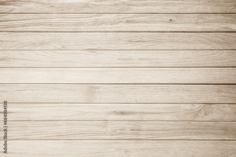 Fototapeta premium Wood plank brown texture background surface with old natural pattern. Barn wooden wall antique cracking furniture weathered rustic vintage peeling wallpaper. Summer organic decoration with hardwood.