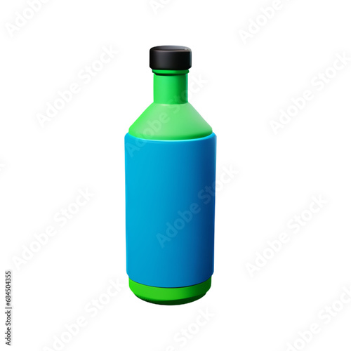 3D water bottles