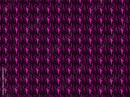 Metal background with shiny purple ornament, with steel concept.