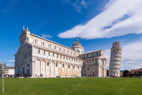 Square of Miracles and Leaning Tower, Pisa, Tuscany, Italy