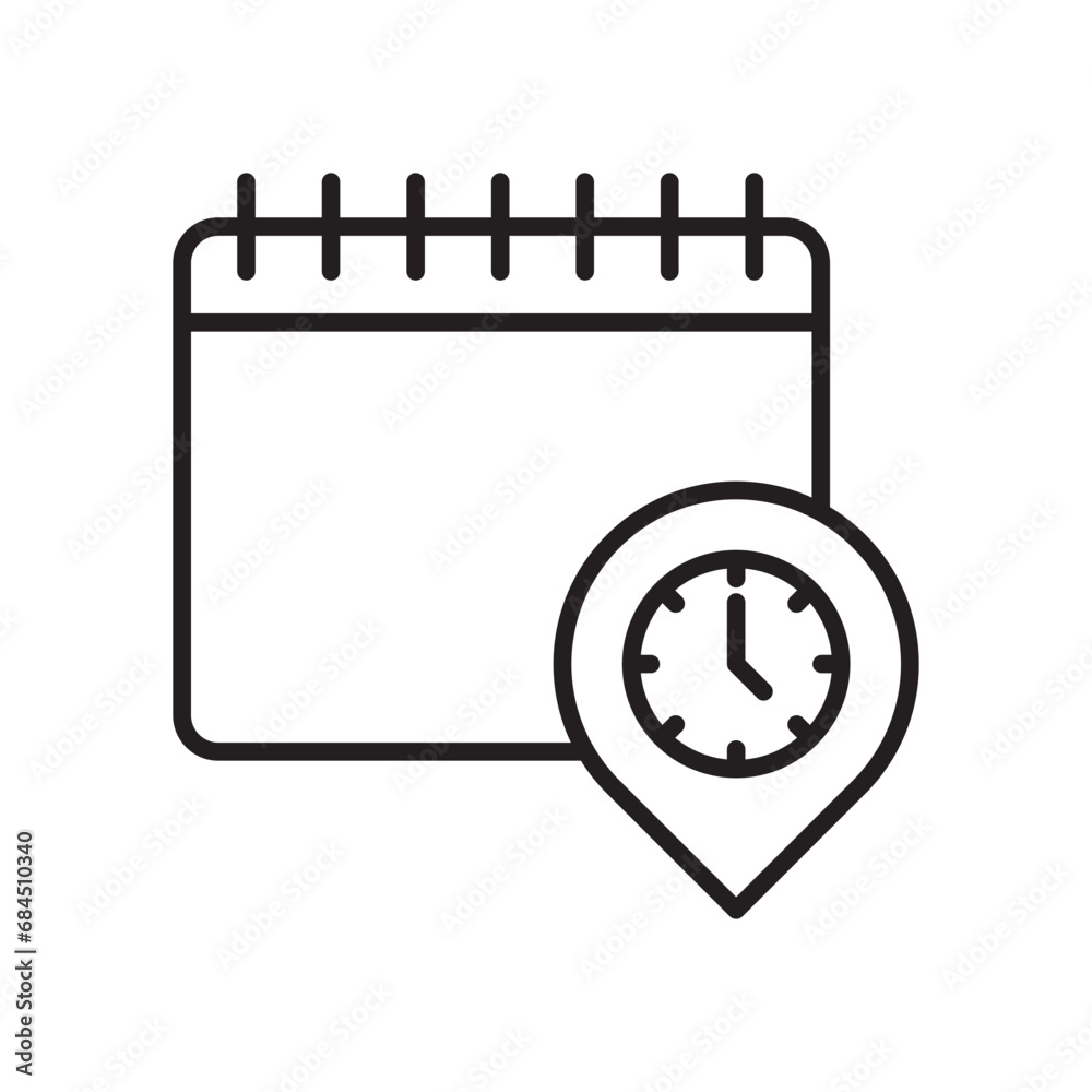 Time And Date Icon Time And Date Icon