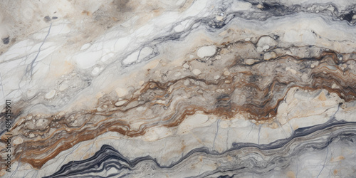 Marble Texture With Veins And Specks Created Using Artificial Intelligence