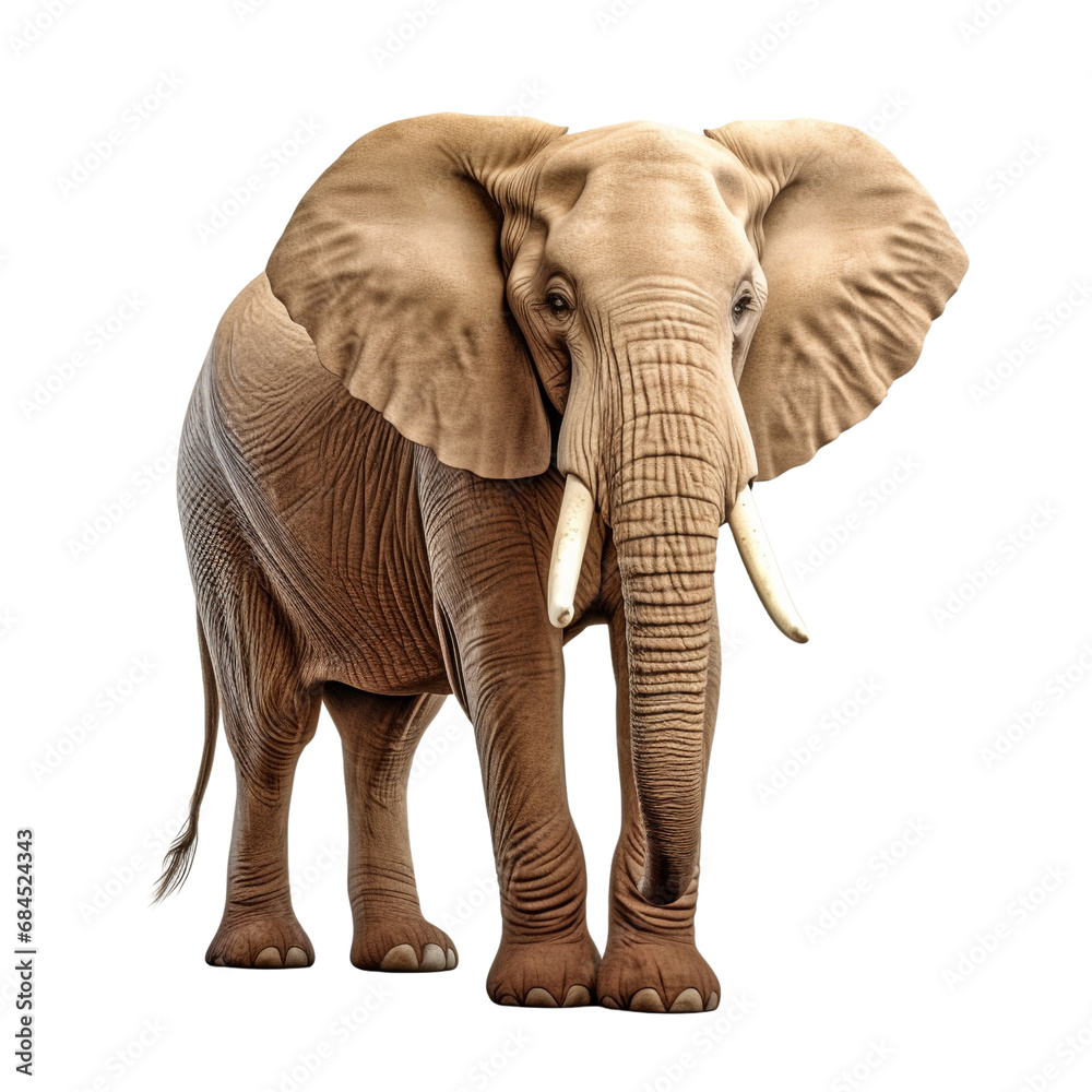 Naklejka premium Elephant clip art