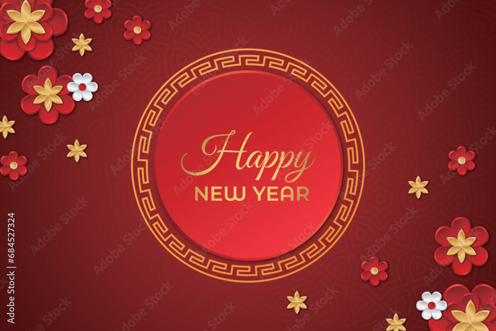 Chinese New Year festival celebration, Happy New Year background decorative elements collection. Chinese New Year festival celebration, Happy New Year background decorative elements collection.