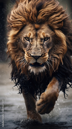 portrait of a lion © Gunes