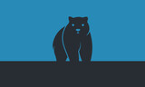 bear logo collection logo design vector