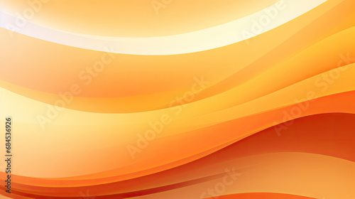 simple energy abstract background of orange and brown curved wave lines in a grateful and festive style created with Generative AI Technology