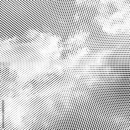 Vector Halftone Pattern. Set of Dots. Dotted Texture on White Background. Overlay Grunge Template. Distress Linear Design.