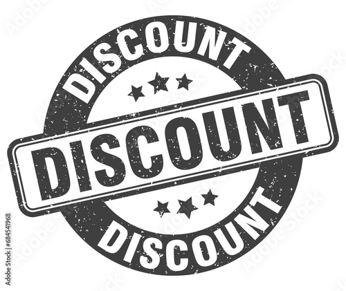 discount stamp. discount label. round grunge sign
