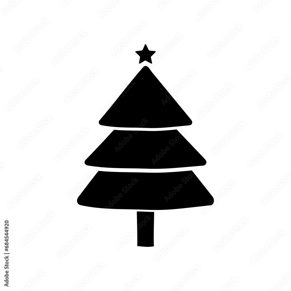 Christmas tree vector icon. new year illustration sign. winter symbol. Christmas tree vector icon. new year illustration sign. winter symbol.