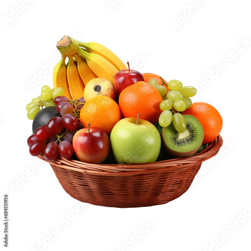 Fruit basket clip art