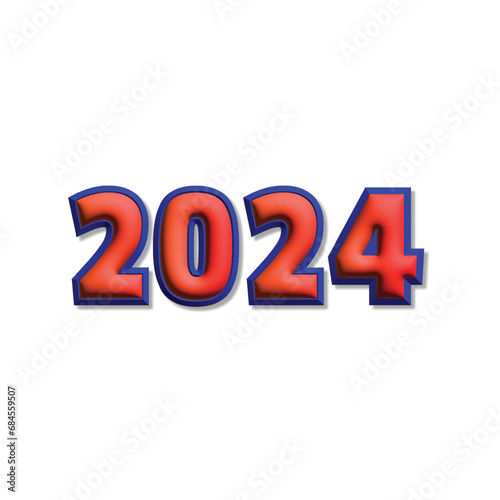 2024 graphic number design creative
