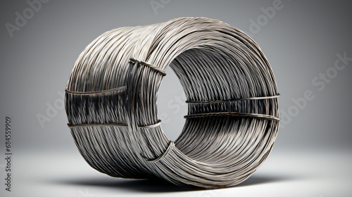Roll of metal wire