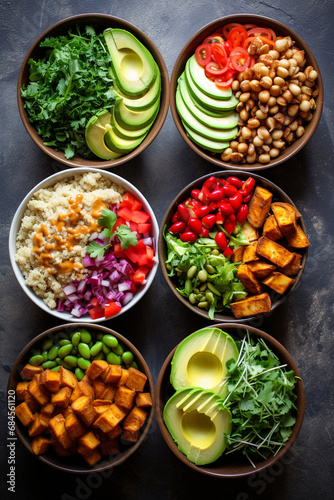 Protein-Packed Bowls: Offering Vegan and Chicken Options for a Healthy, High-Protein Lunch