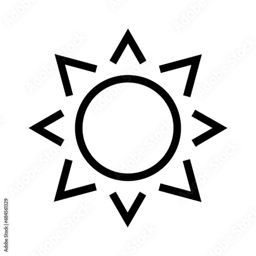 sun icon illustration