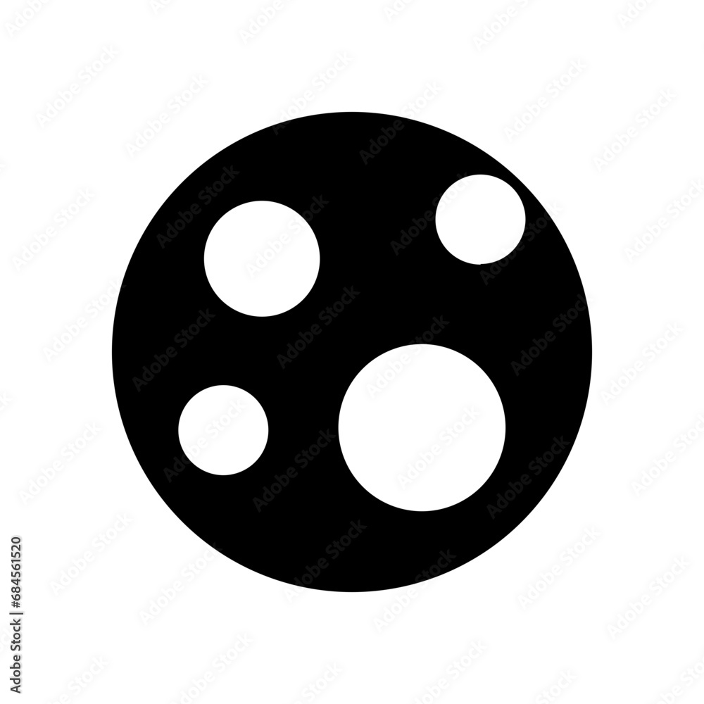 Moon Icon Illustration Moon Icon Illustration