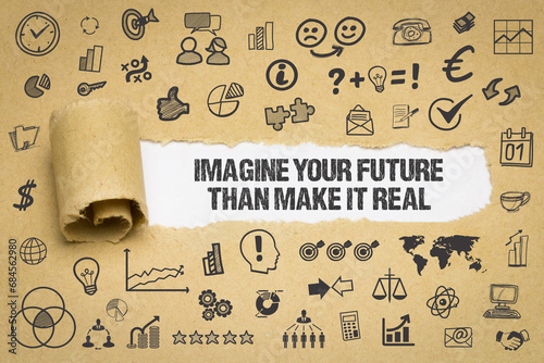 Imagine your future than make it real 
