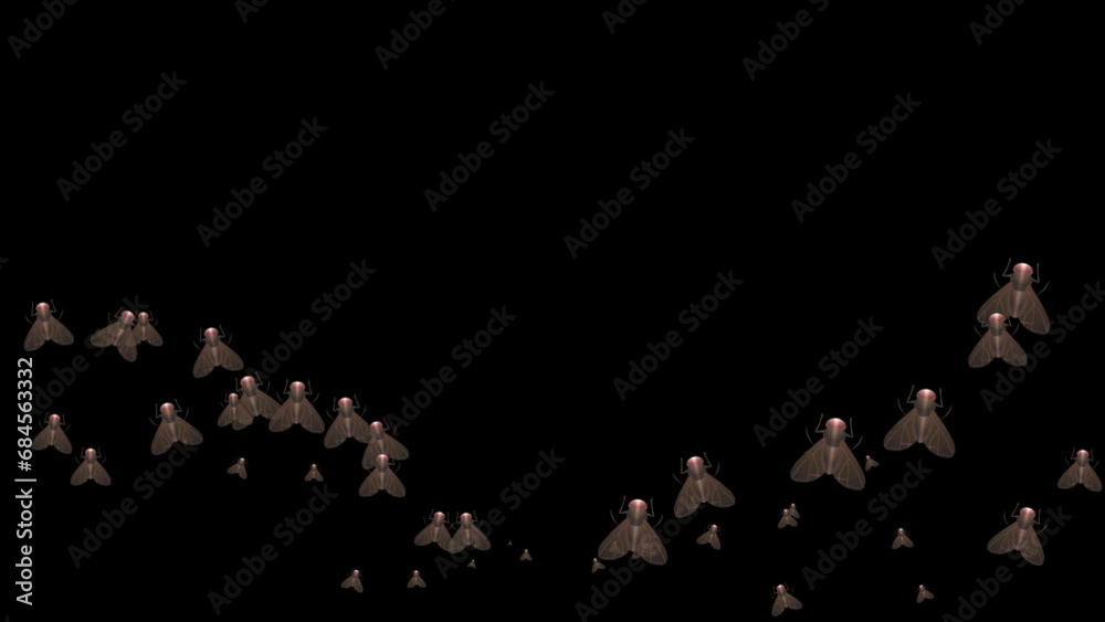 Fly emoji, Insect emoticon, Bug symbol, Emoji of a fly, Flying insect