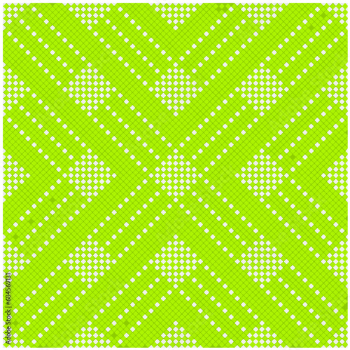 Dots in textured pattern light green background  design