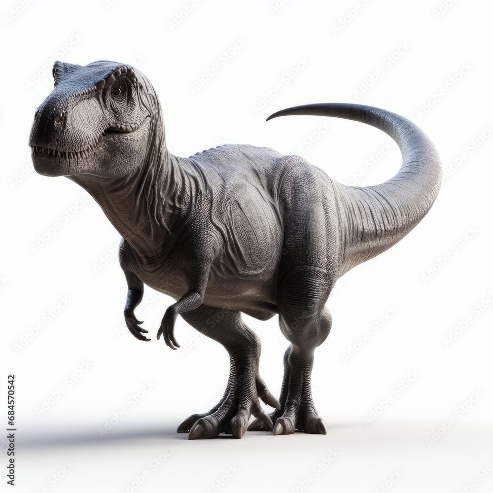 Fototapeta premium rhino isolated on white background
