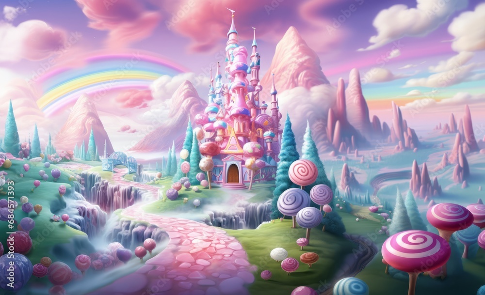 The Valley of the Castle of Sweets The Valley of the Castle of Sweets