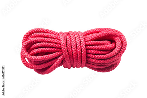 Climbing Rope Isolated on Transparent Background. Ai