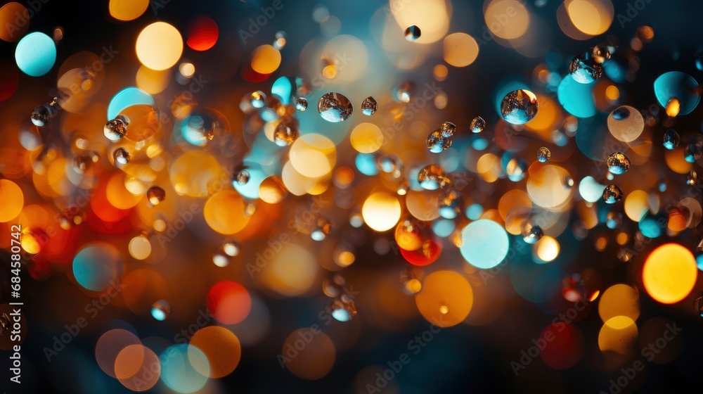Bokeh Abstract Texture Colorful Defocused Background , Background HD, Illustrations