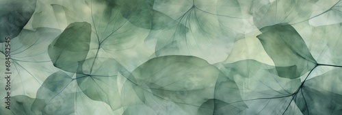 Abstract fog background green and white color. Created with Ai