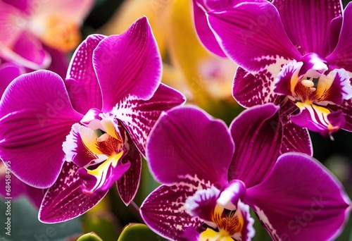 purple orchid flower photo