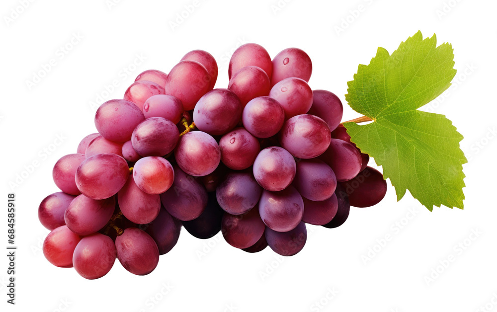 Fototapeta premium Grapevine Wonders Exploring Grape Varieties on White or PNG Transparent Background