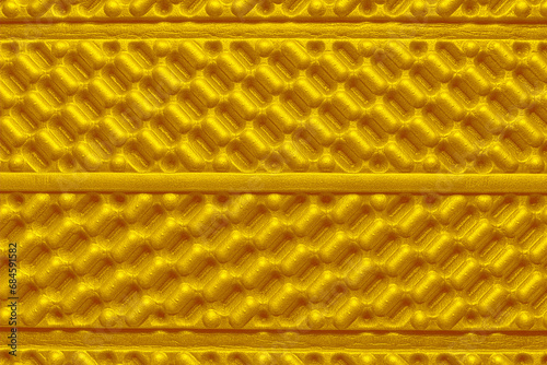 Foam sleeping pad texture background.