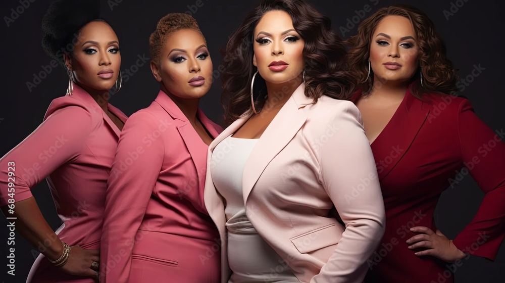 Elegance in Plus-Size: Women's Day Tribute Elegance in Plus-Size: Women's Day Tribute