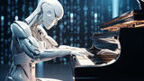 Music composer or generator with robot