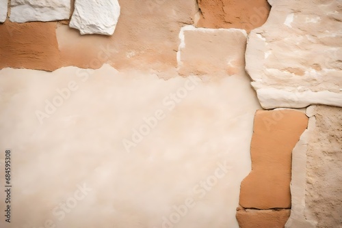 ancient tuscan stucco wall background