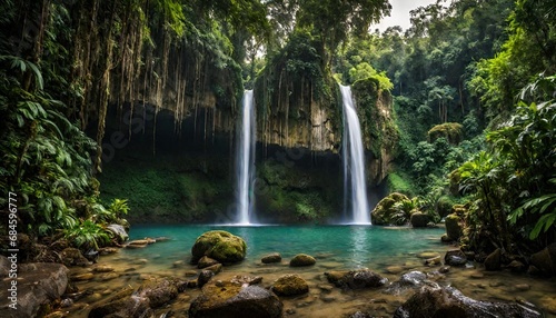 waterfall in the forest