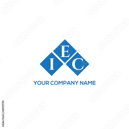 EIC letter logo design on white background. EIC creative initials letter logo concept. EIC letter design.
 photo