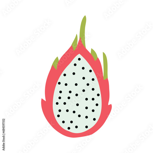 dragon fruit illustration