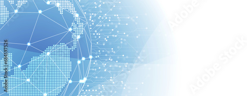 Abstract vector background. Futuristic technology style. Elegant background for business tech presentations.