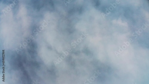 Top down view of the clouds