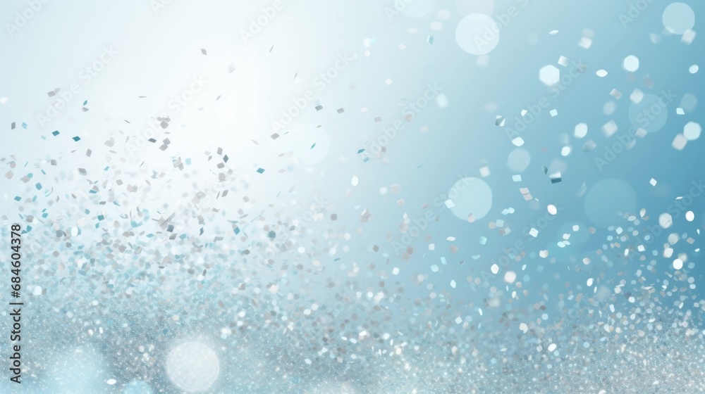 Soft blue confetti Soft blue confetti