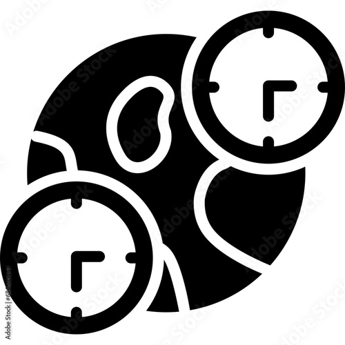 Jet Lag Icon