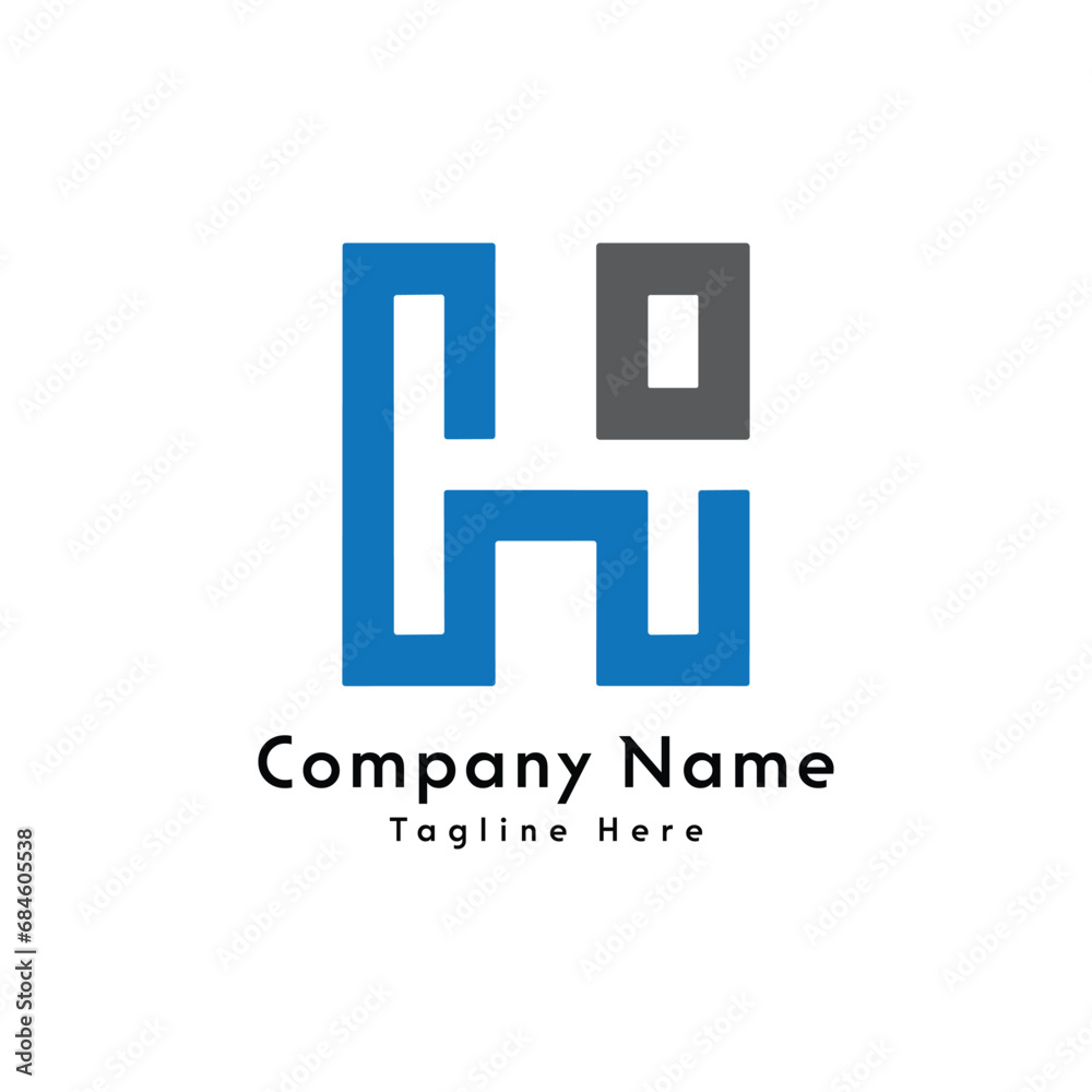 HI letter creative logo design icon HI letter creative logo design icon