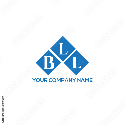 LBL letter logo design on white background. LBL creative initials letter logo concept. LBL letter design.
 photo