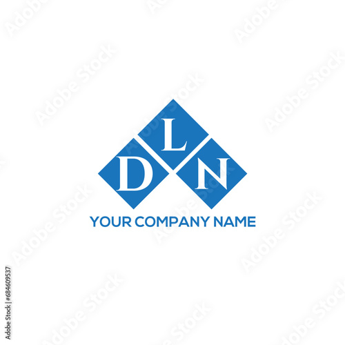 LDN letter logo design on white background. LDN creative initials letter logo concept. LDN letter design.
 photo