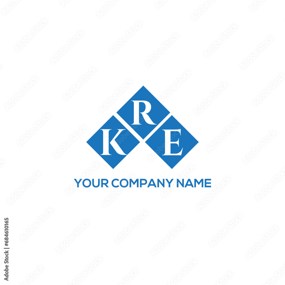 RKE letter logo design on white background. RKE creative initials letter logo concept. RKE letter design.
