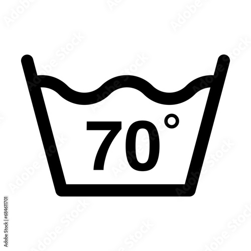 Water temperature 70˚C